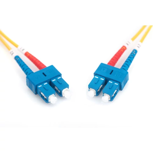 DIGITUS duplex 2xSC + 2xSC SM OS2 9/125µ 1m optikai patch kábel