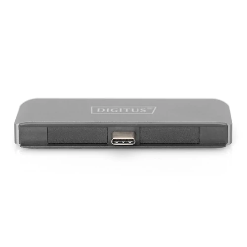 Digitus USB-C Mobile Dock 4 Port Gray