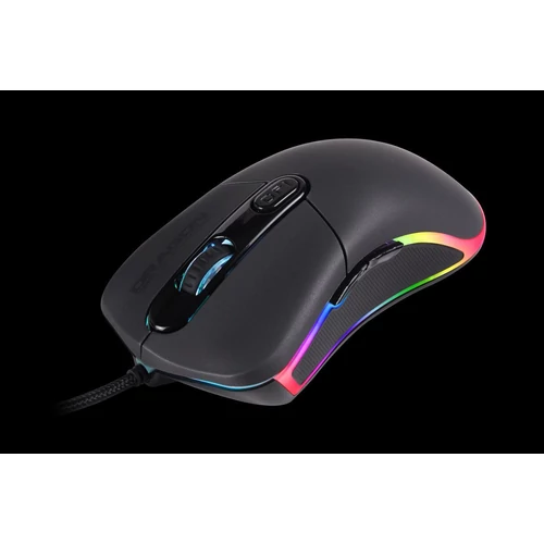 Dragon War Egér - Caster (Vezetékes, Optikai, USB, 7000 DPI, 7 gomb, fekete)