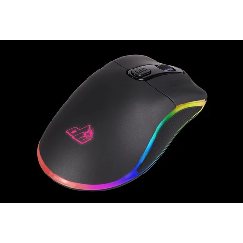 Dragon War Egér - Caster (Vezetékes, Optikai, USB, 7000 DPI, 7 gomb, fekete)