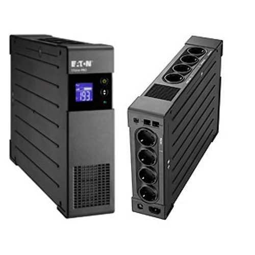 EATON Ellipse PRO 1600 DIN 1000W fekete szünetmentes tápegység