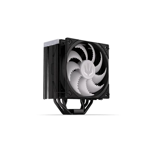 Endorfy CPU Cooler - Fera 5 Black ARGB (12 cm, 4 pin, 4x heatpipe, PWM, TDP 220W, fekete)