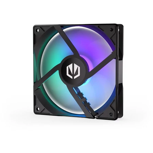 Endorfy Cooler - Stratus 120 PWM ARGB (12 cm, 4 pin, 1400 rpm, fekete)
