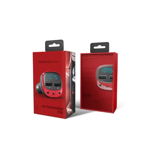 ENERGY SISTEM EN 448258 FM Transzmitter piros
