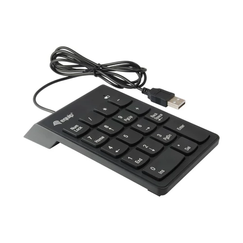 Equip-Life Numerikus billentyűzet - 245205 (USB, fekete)