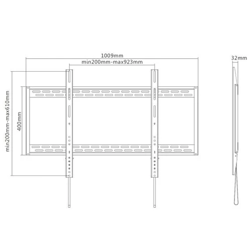 Equip TV Fali konzol - 650323 (60