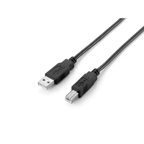 USB 2.0 nyomtatókábel, USB-A/USB-B, 3 m, EQUIP