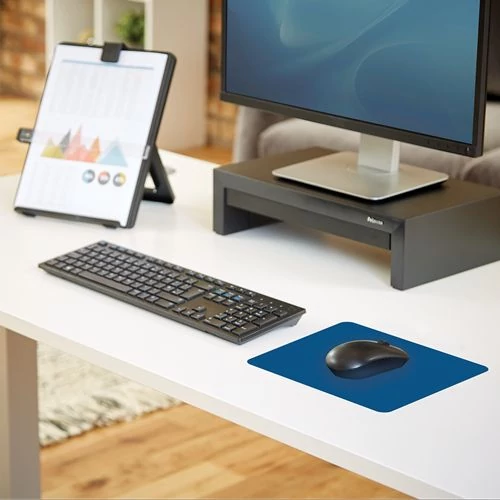 Fellowes kék textil egérpad