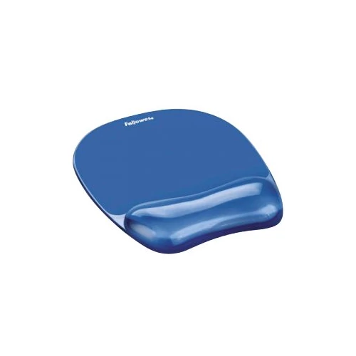 Fellowes 9114120 Crystal Gel géltöltésű csuklótámaszos kék egérpad