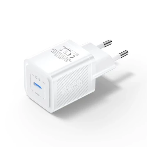 TÖLTŐ USB-C (GaN, 1-port,20W, fekete), Vention
