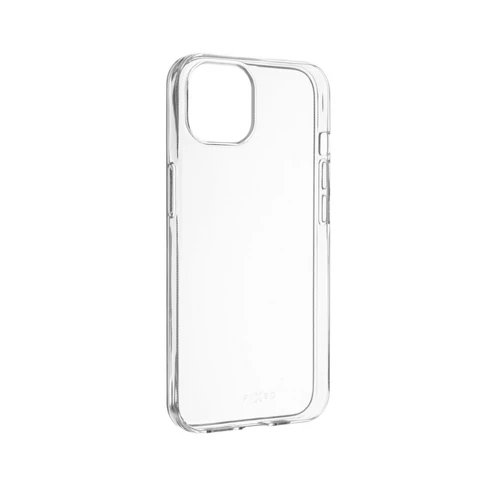 FIXED Slim AntiUV szilikon tok Apple iPhone 13 telefonhoz, átlátszó