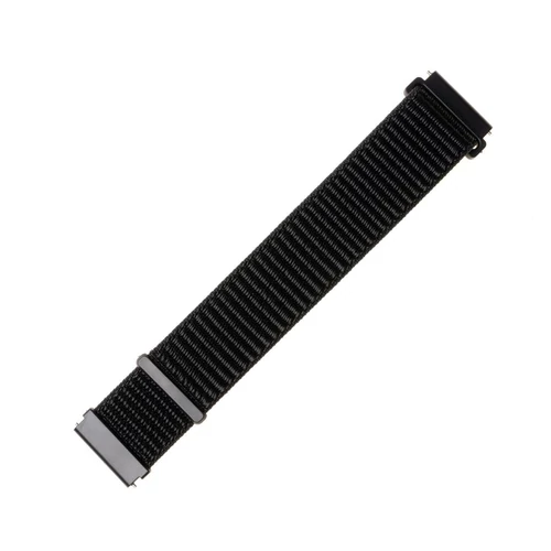 FIXED Nylon Strap Smartwatch 22mm wide Fekete