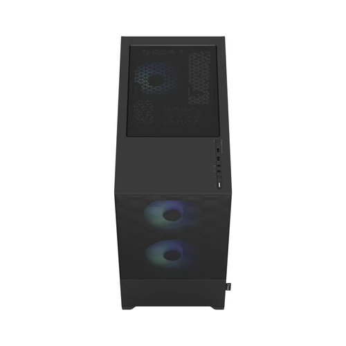 Fractal Design Pop Mini Air RGB Fekete világos ablakos (Táp nélküli) mATX ház