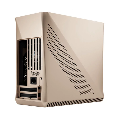 Fractal Design Era ITX Arany ablakos (Táp nélküli) mini-ITX ház