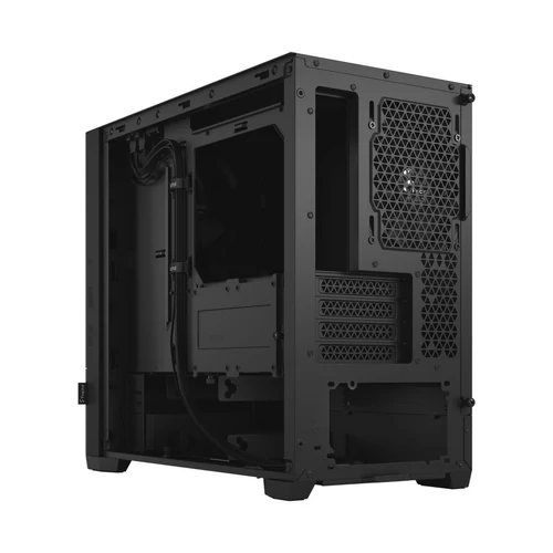 Fractal Design Pop Mini Silent Fekete (Táp nélküli) mATX ház