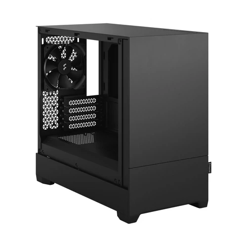 Fractal Design Pop Mini Silent Fekete (Táp nélküli) mATX ház