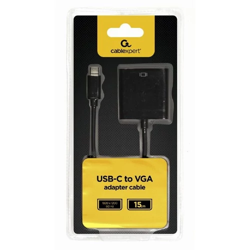 Gembird AB-CM-VGAF-01 USB-C to VGA Adapter Black