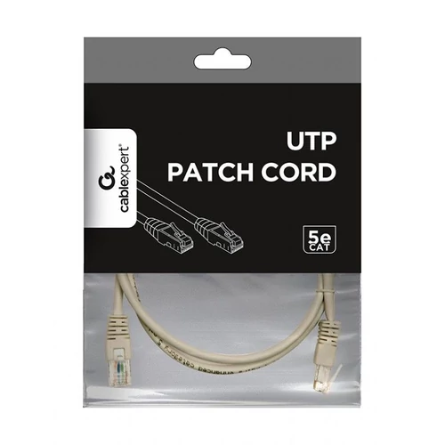 PRC UTP CAT5E 0,5m szürke patch kábel