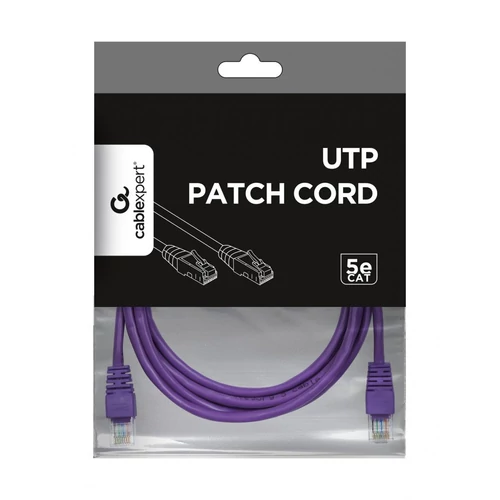 Gembird CAT5e U-UTP Patch Cable 1m Purple