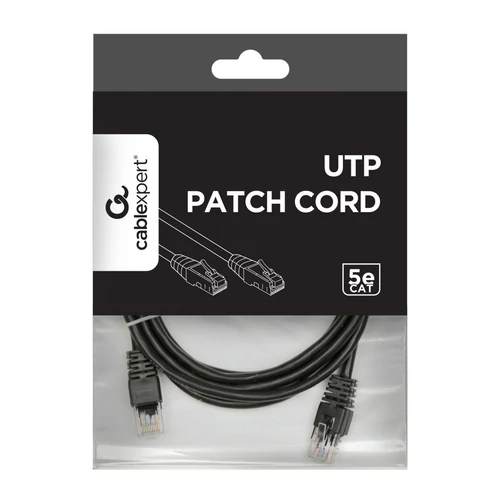 Gembird CAT5e U-UTP Patch Cable 2m Black