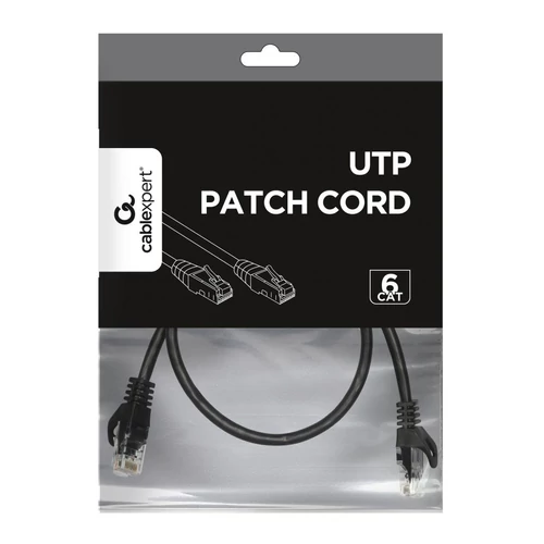 Gembird CAT6 U-UTP Patch Cable 0,25m Black
