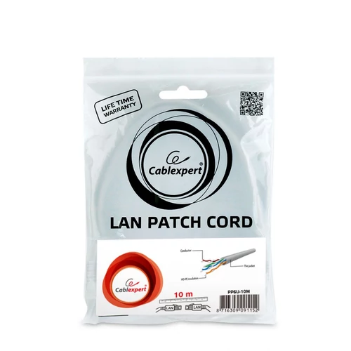 Gembird CAT6 U-UTP Patch Cable 10m Grey