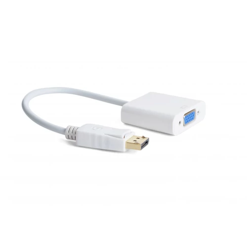 Gembird DisplayPort to VGA M/F adapter 0,2m White