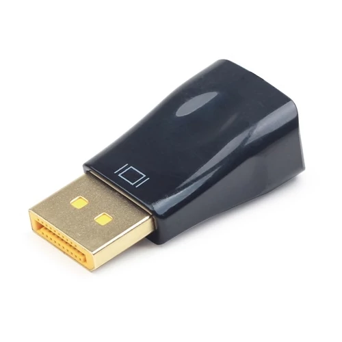 Gembird DisplayPort to VGA M/F adapter Black