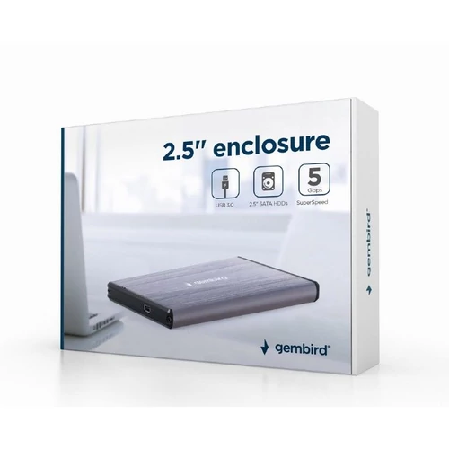Gembird EE2-U3S-3-LG USB3.0 2,5