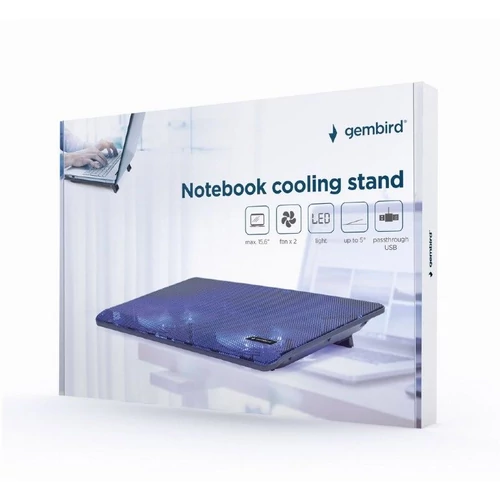 Gembird NBS-2F15-05 LED Notebook Cooling Stand