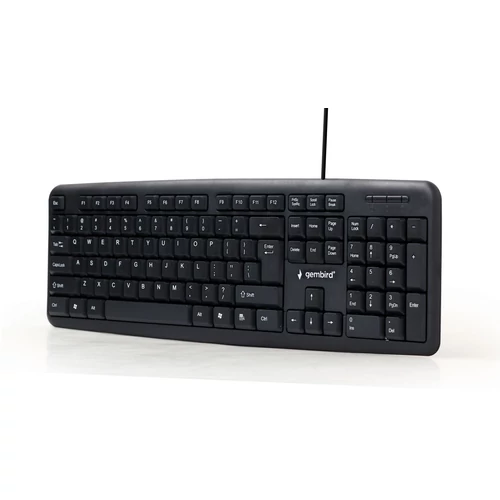 Gembird KB-U-103 Standard keyboard Black US