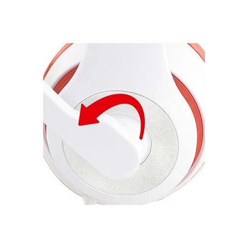 Gembird MHS-03-WTRD Stereo Headset White/Red