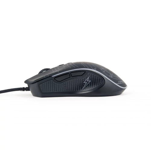 Gembird MUSG-RGB-01 Gaming mouse Black