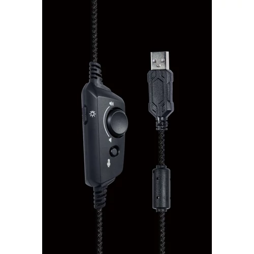 Gembird USB 7.1 Surround Gaming Headset with RGB Black