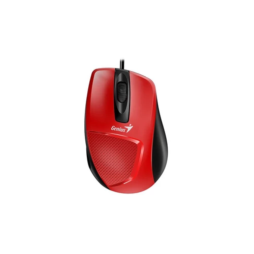 Genius DX-150x USB piros-fekete egér
