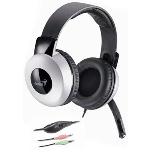 Genius HS-05A jack fekete headset