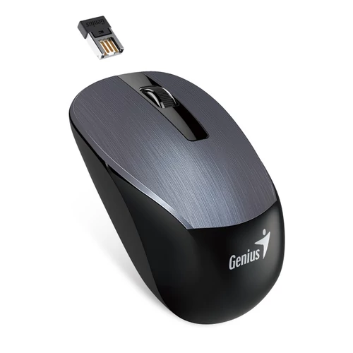 Genius NX-7015 USB vezeték nélküli acélszürke egér