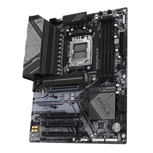 Gigabyte Alaplap - AMD B650 EAGLE AX AM5 (B650, 4xDDR5 5200MHz, RAID, 4xSATA3, M.2, 8xUSB2.0, 6xUSB3.1)