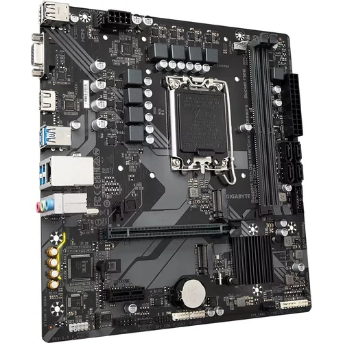 Gigabyte Alaplap - Intel B760M H DDR4 s1700 (B760, 2xDDR4 3200MHz, D-SUB/HDMI, 4xSATA3, M.2, 6xUSB2.0, 6xUSB3.1)