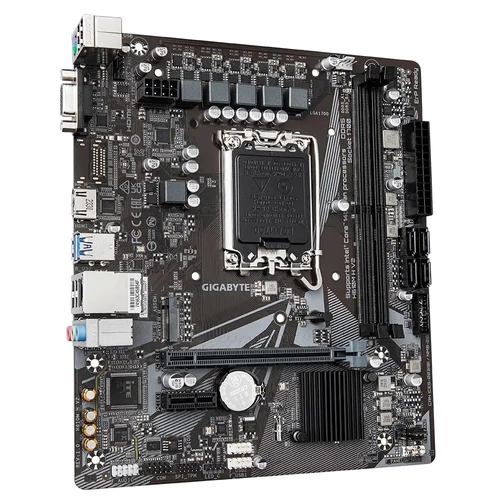Gigabyte Alaplap - Intel H610M H V2 s1700 (H610, 2xDDR5 4800MHz, 1xGBE LAN, 4xSATA3, M.2, 8xUSB2.0, 4xUSB3.1)