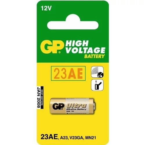 GP High Voltage alkáli 23AF (V23GA, MN21, A23)speciális elem 1db/bliszter