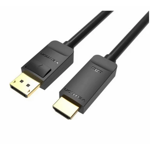 KÁBEL DisplayPort ->HDMI ,( 4K, fekete) 5m, Vention