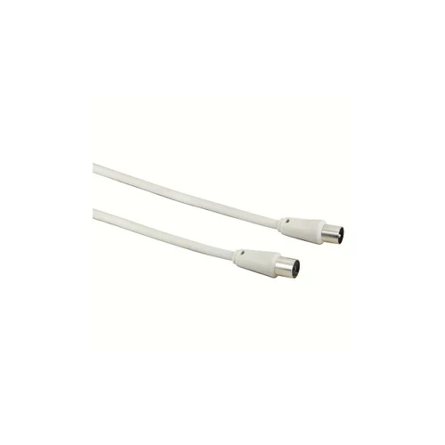 HAMA 42963 Duplán árnyékolt 5,0m fehér antenna kábel