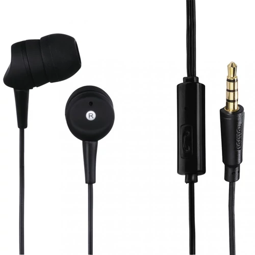 Hama "Basic4Phone" In-Ear fekete fülhallgató