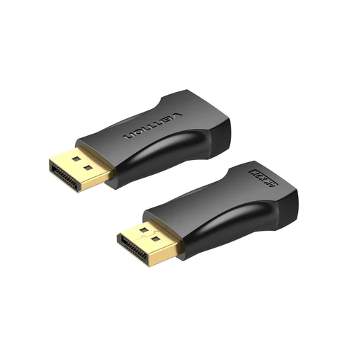 ADAPTER DP/M -> HDMI/F (4K, fekete), Vention