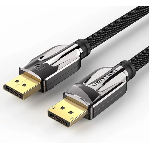 KÁBEL DP/M -> DP/M 1,5m (fekete), Vention
