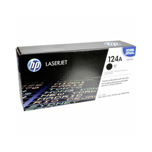 HP Q6000A No.124A fekete toner (eredeti)