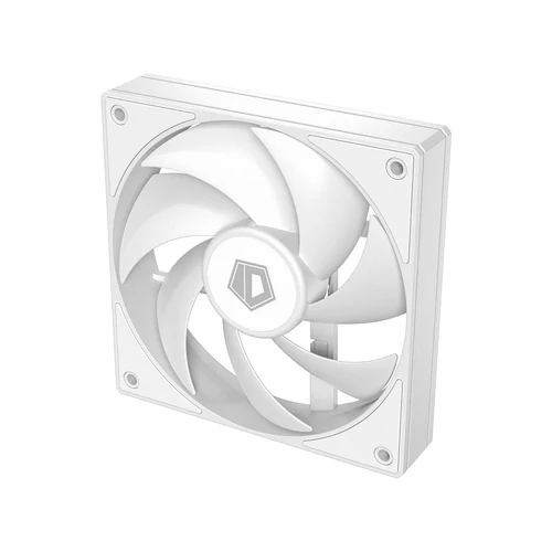 ID-Cooling Cooler 12cm - AF-125-W (29,85dB, max. 132,94 m3/h, 4pin, PWM, 12cm, fehér)