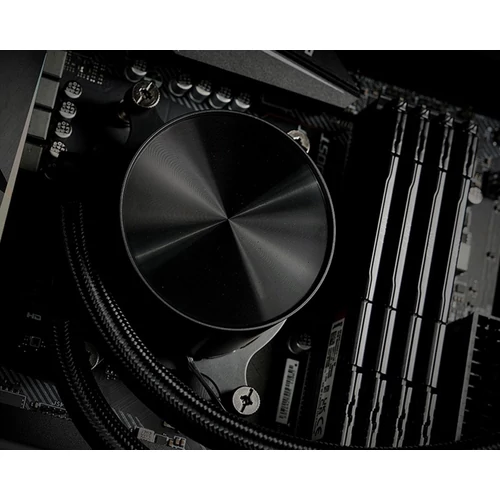 ID-Cooling CPU Water Cooler - FX280 PRO SE (24.9dB; max. 122,66 m3/h; 2x14cm, fekete)