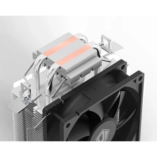 ID-Cooling CPU Cooler - SE-903-SD V3 (23,1dB; max. 63,61 m3/h, 3pin csatlakozó, 3 db heatpipe, 9cm)